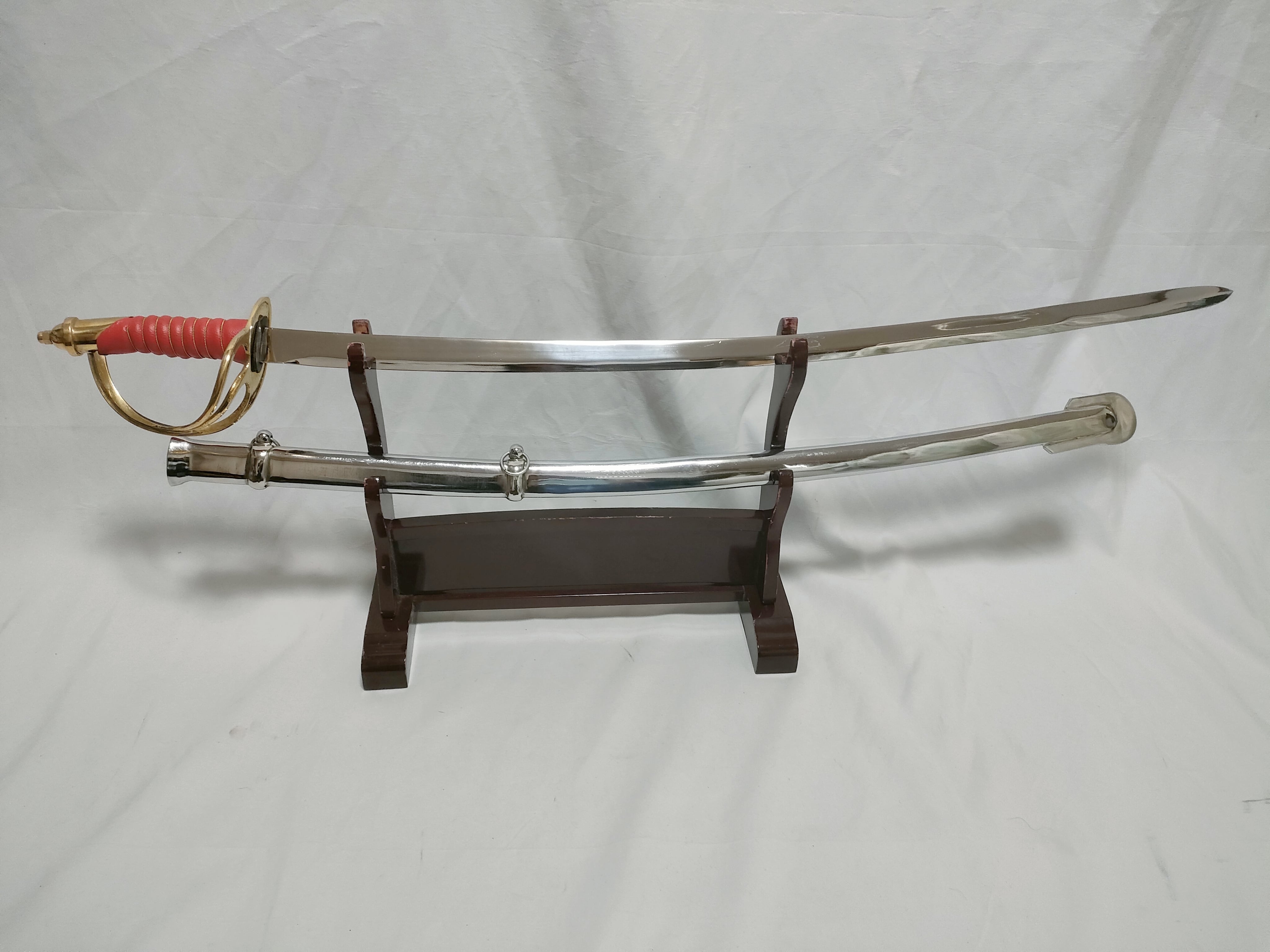 アメリカ軍騎兵刀 南北戦争期 真鍮製刀身 模造刀 西洋剣 | 張安堂 本店