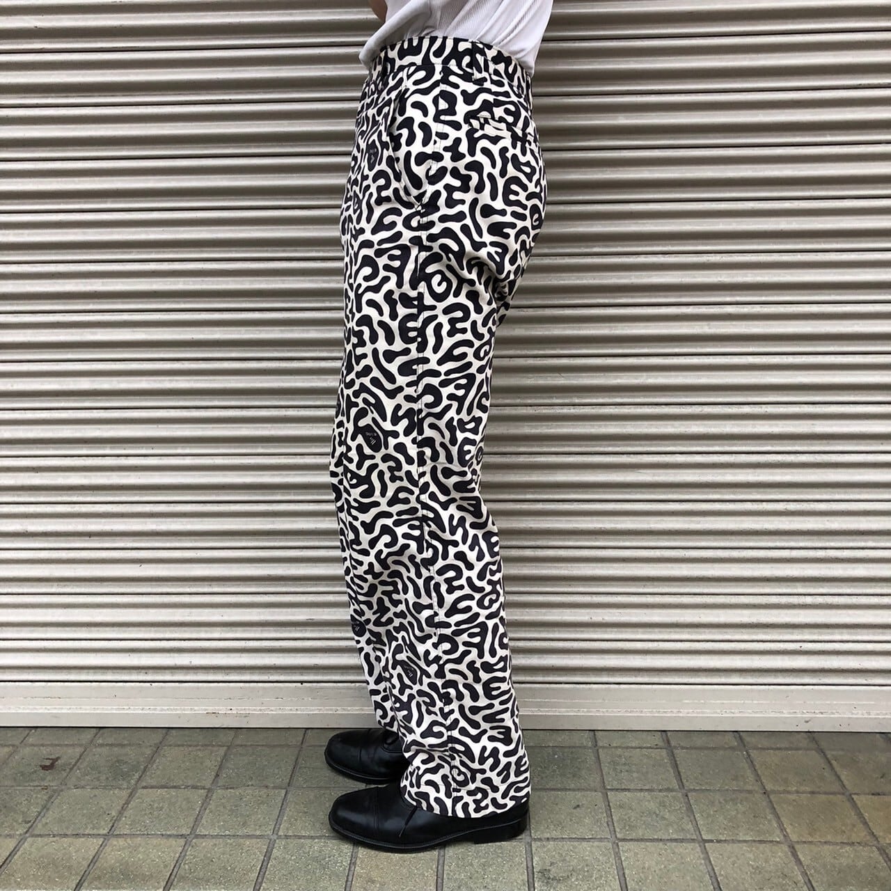 70s Korean Army 韓国軍実物 バクテリアカモ HBT パンツ ミリタリー