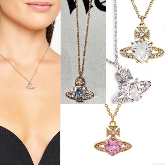 ◇VivienneWestwood◇キラキラハートオーブ♪ARIELLA ネックレス