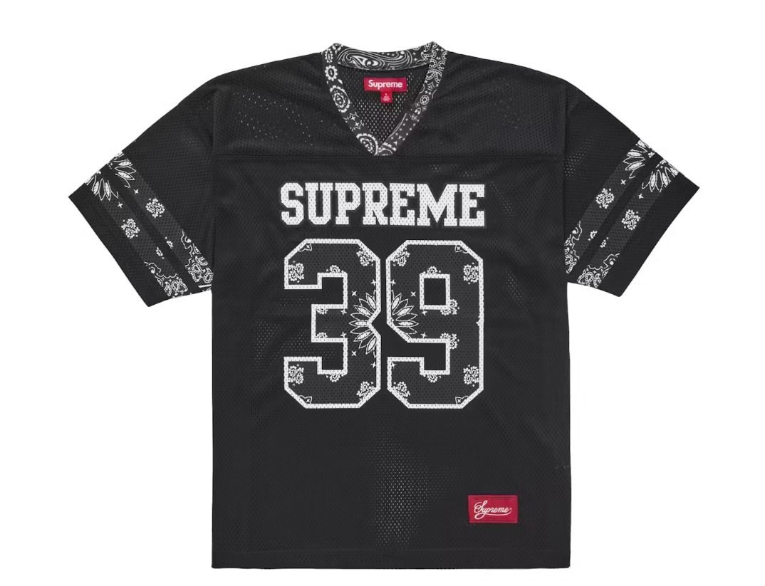 Supreme☆バンダナ フットボール ジャージ (Supreme/Tシャツ