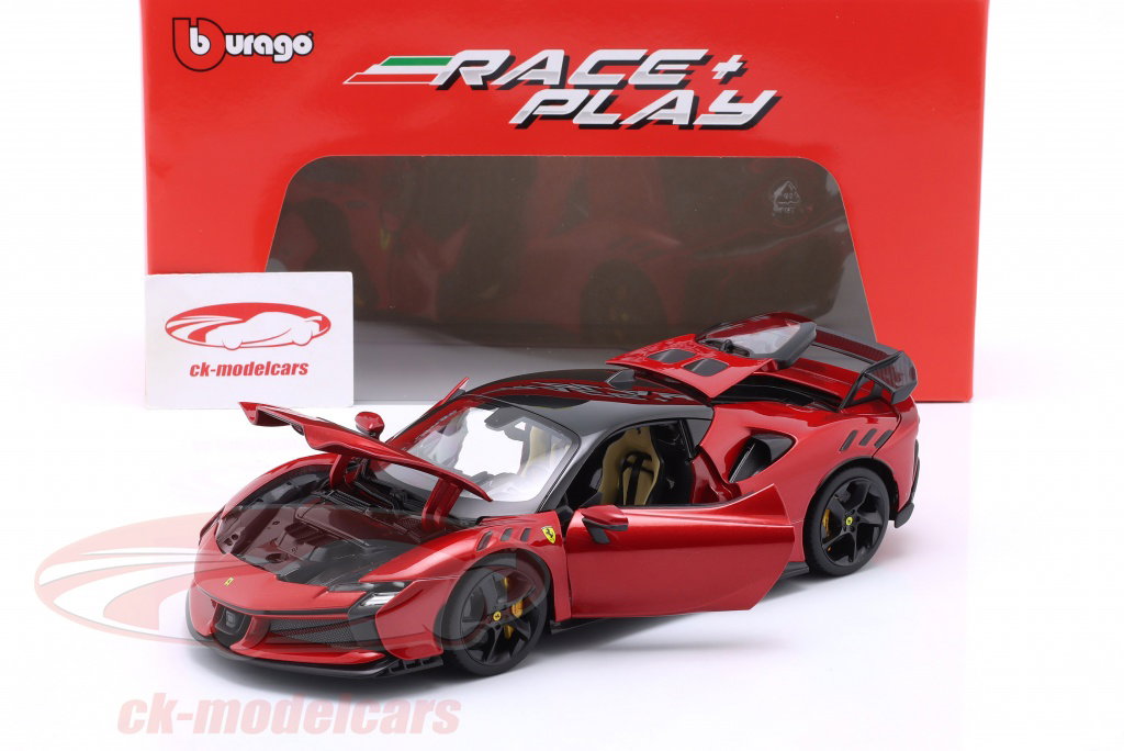 Bburago 1:18 Ferrari SF90 XX Stradale year 2024 red metallic 18