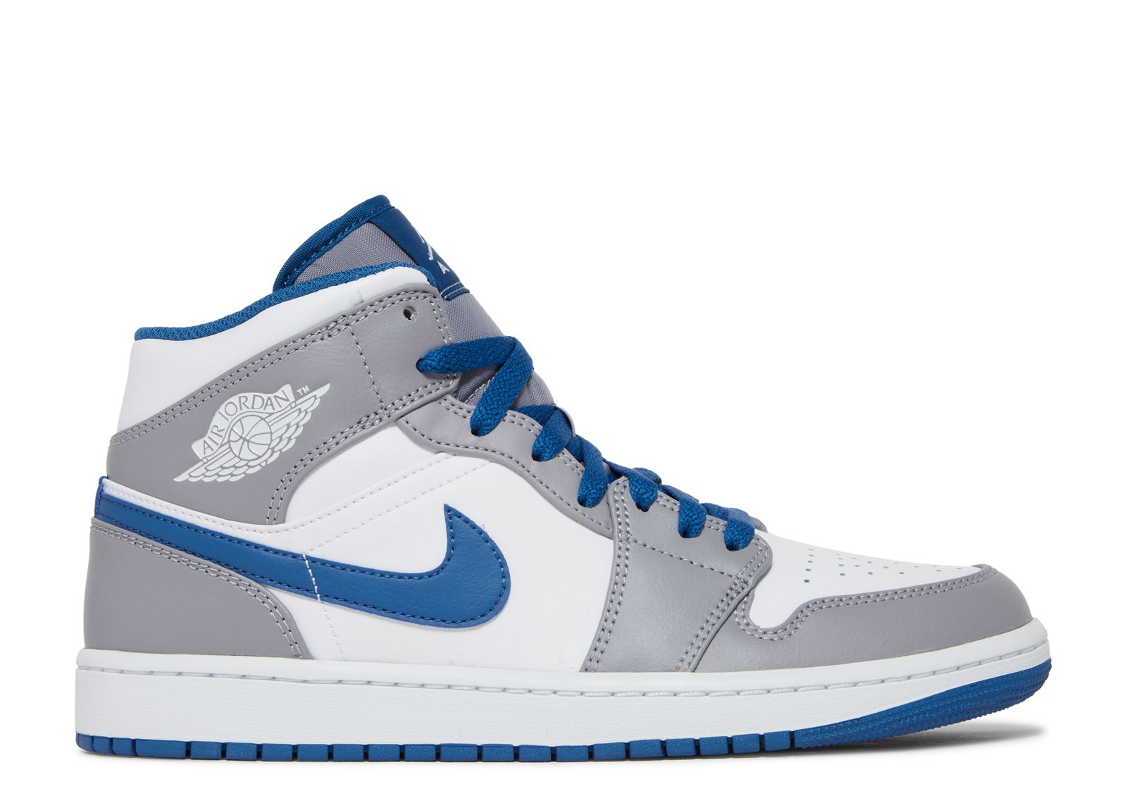 Jordan 1 Mid 'Cement True Blue' - Air Jordan - DQ8426 014 - cement