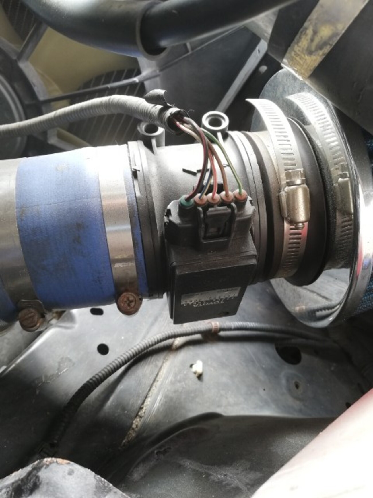 JZX110の1JZ-GTEのエアフロにJZX100用を流用するの巻 - yunyun