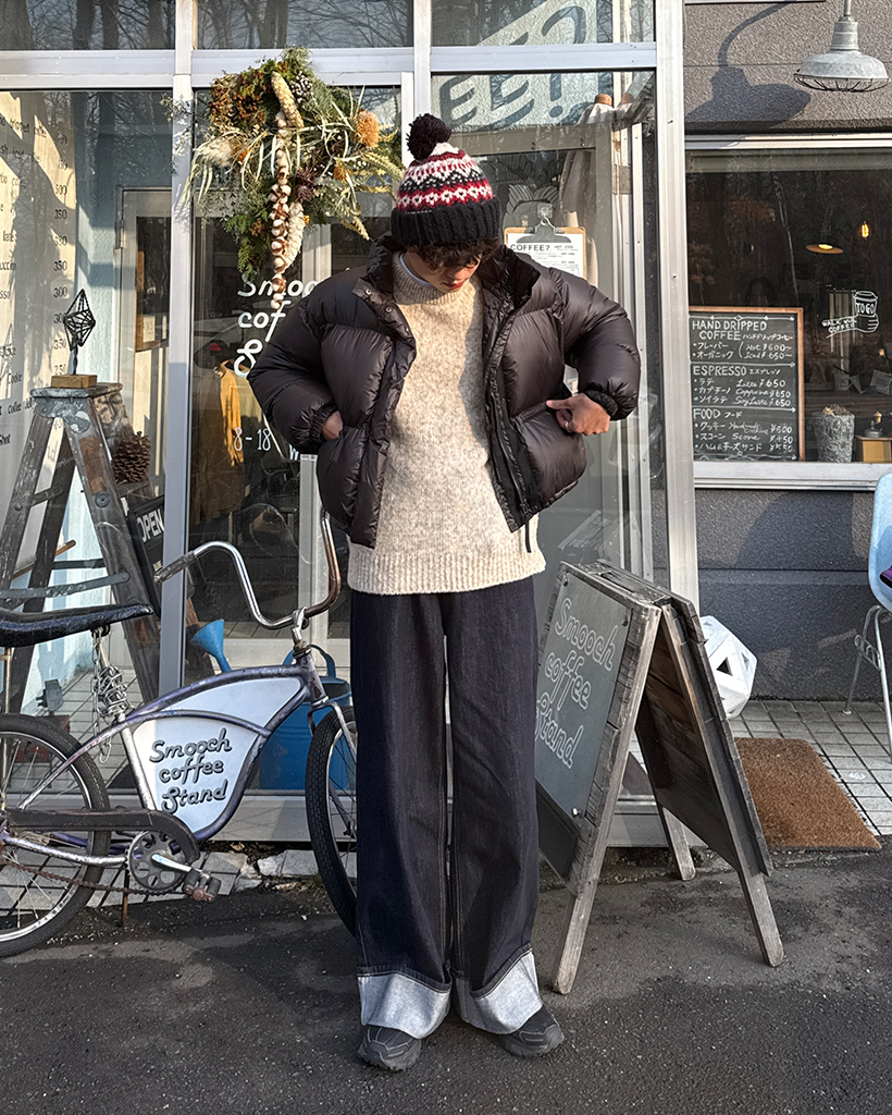 ユニセックス)クロップドショートダウン | ファッション通販サイト NUGU