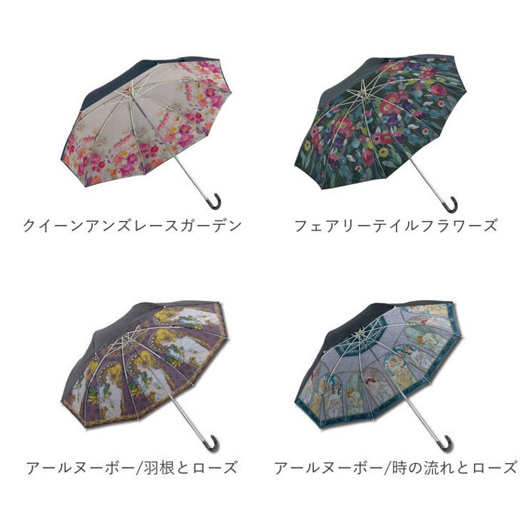 名画 折りたたみ傘 晴雨兼用[品番：BCYW0027982]｜BACKYARD FAMILY