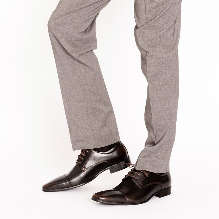 ストレートチップ ビジネスシューズ / 外羽根 レースアップ[品番