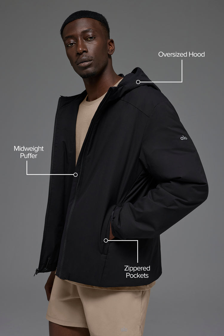 Elemental Full-Zip Jacket - Black | ALO