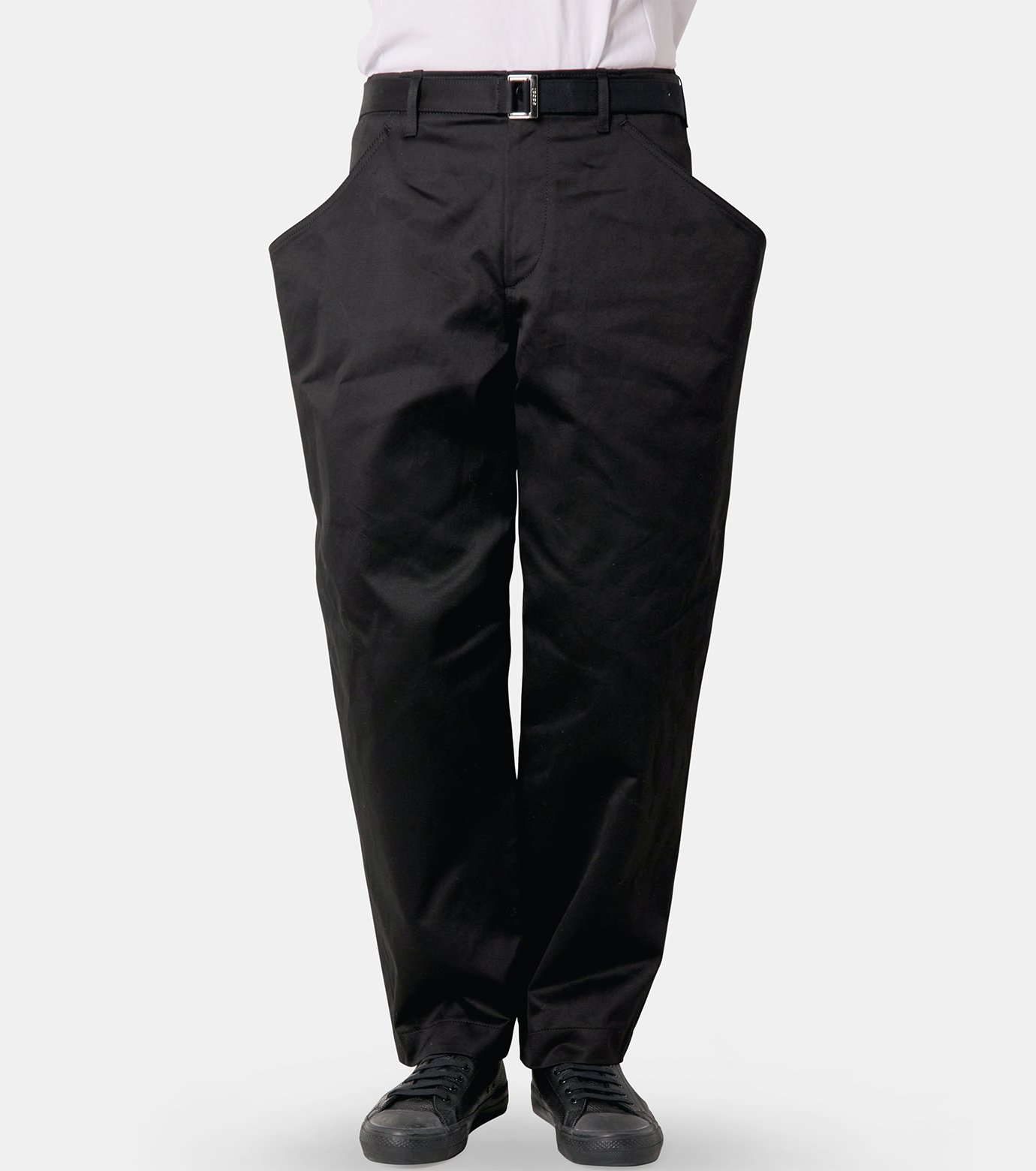 サカイ - sacai | Cotton Chino Pants-Black-1の通販 | RESTIR リステア