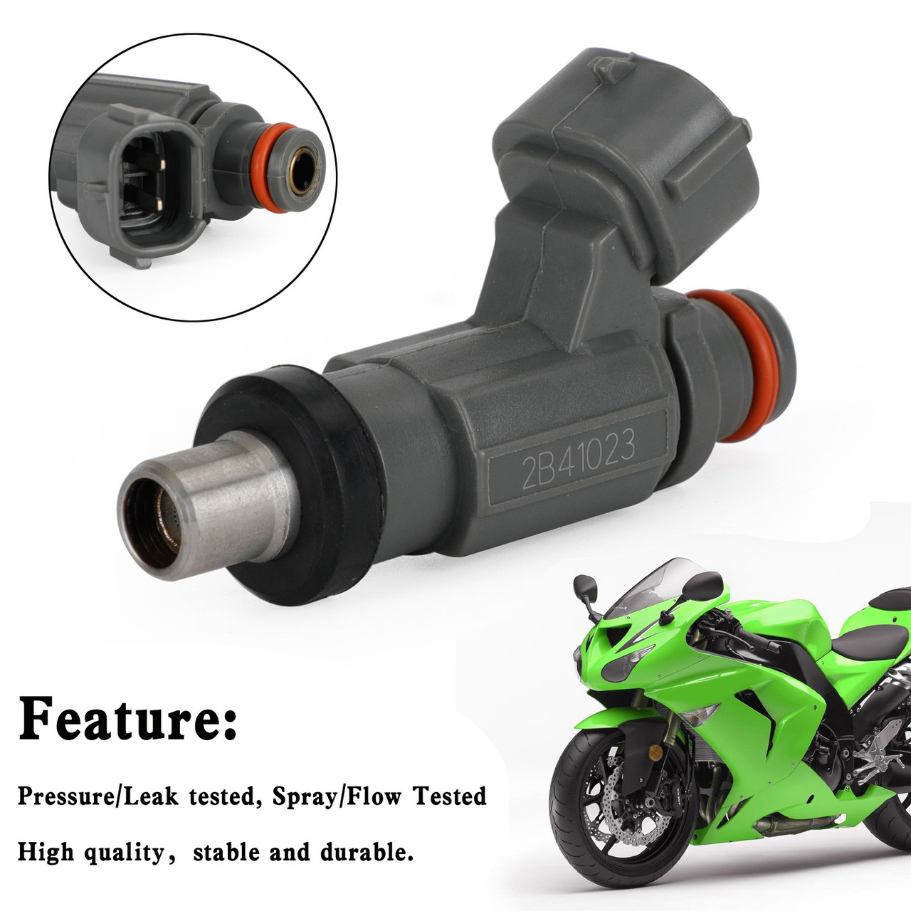 Fuel Injector 49033-0003 OEM For 2004 20005 Kawasaki ZX10R ZX12R