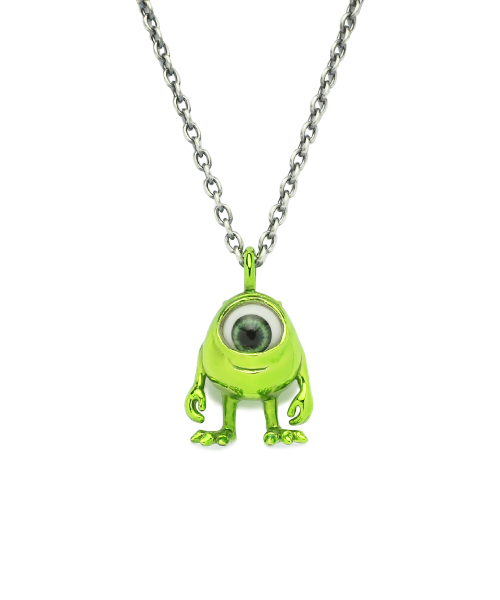 JAM HOME MADE | ダブルフェザー & ダイヤモンド ネックレス シルバー