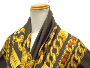 シャネル/シルクスカーフ 【チェーン柄】 – セレブブランド