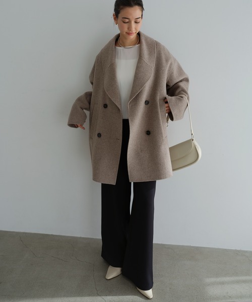 セール】【新色追加】ウールリバーPコート（ピーコート）｜evernavy