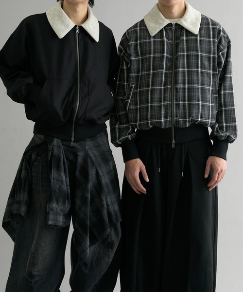 epnok（エプノック）の「【EPNK】Reversible cropped check blouson