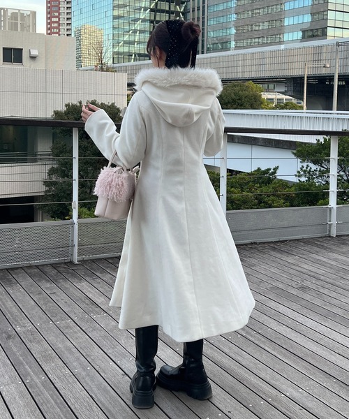 セール】フェイクファーダッフルコート【ZOZOTOWN限定アイテム