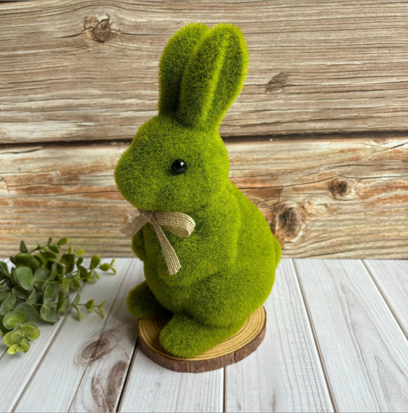 置物 オブジェ うさぎ ガーデンオーナメント 室内 庭 ガーデニング