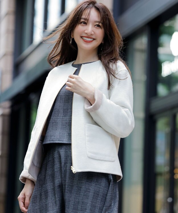 2WAY】ショートリバーシブル コート / ANY SIS | ファッション通販