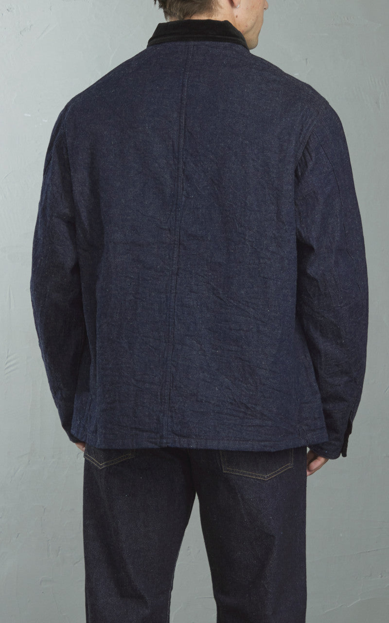 Kaptain Sunshine Forester Jacket Cotton/Linen Indigo