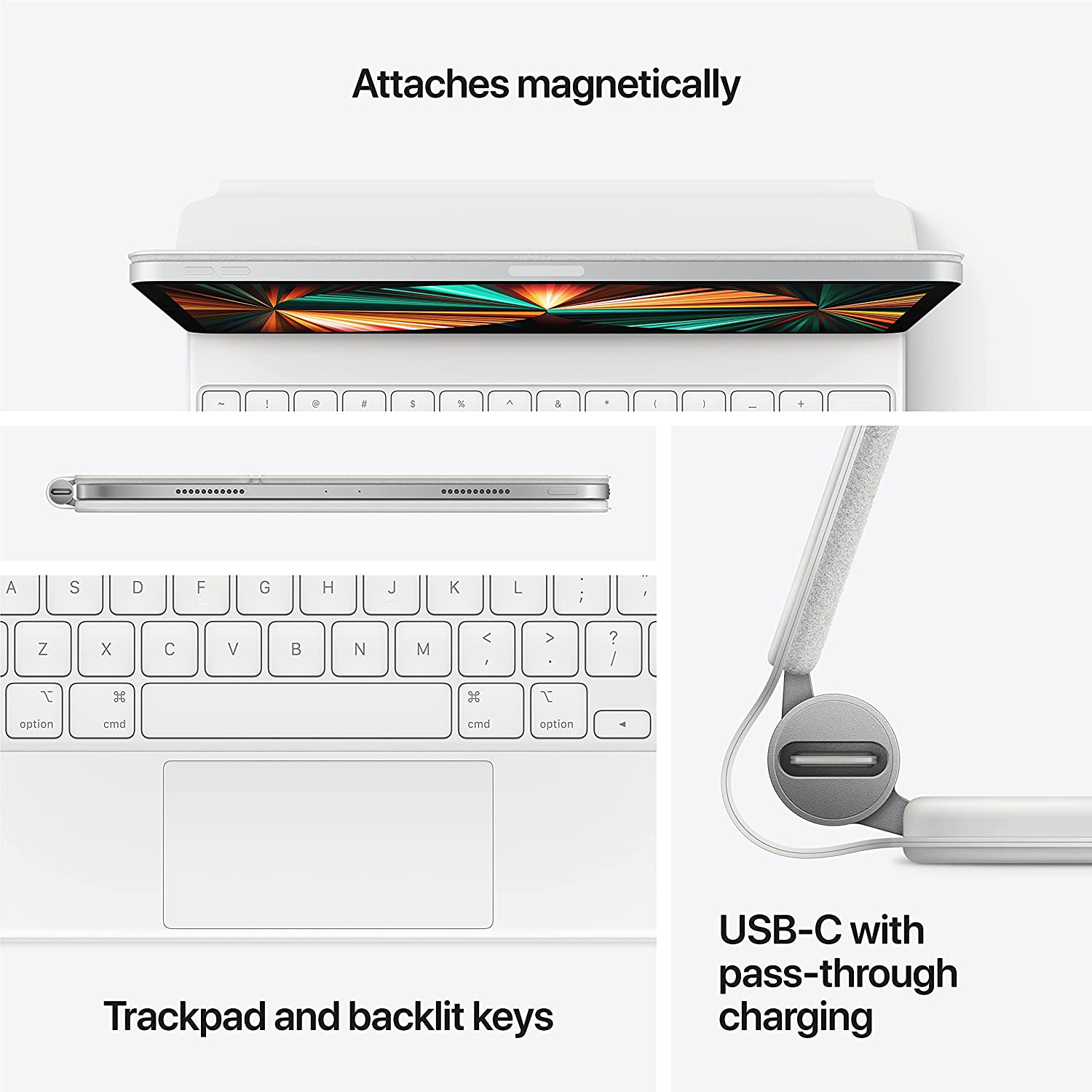 Apple Magic Keyboard Folio for iPad (10th and 11th Gen) - MQDP3LL/A