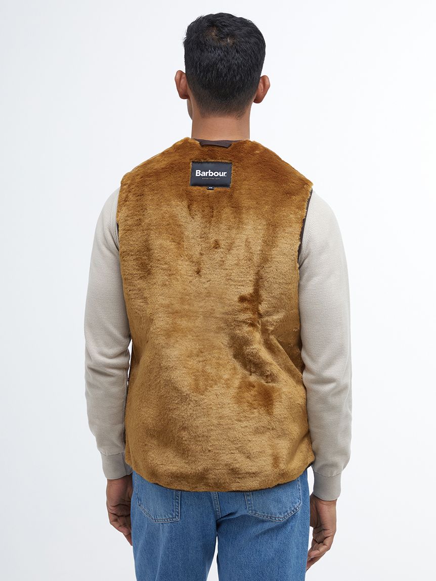 フロントジップ ファー ライナー ベスト レギュラーフィット （ユニ