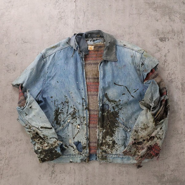 60s 70s 60年代 70年代 シアーズ ストアブランド Gジャン 襤褸 ボロ
