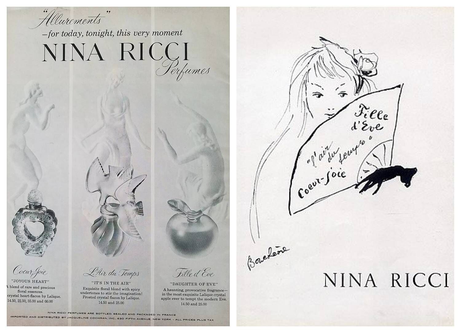 Fille d'Eve Nina Ricci: Dedication to the Daughters of Eve ~ Vintages