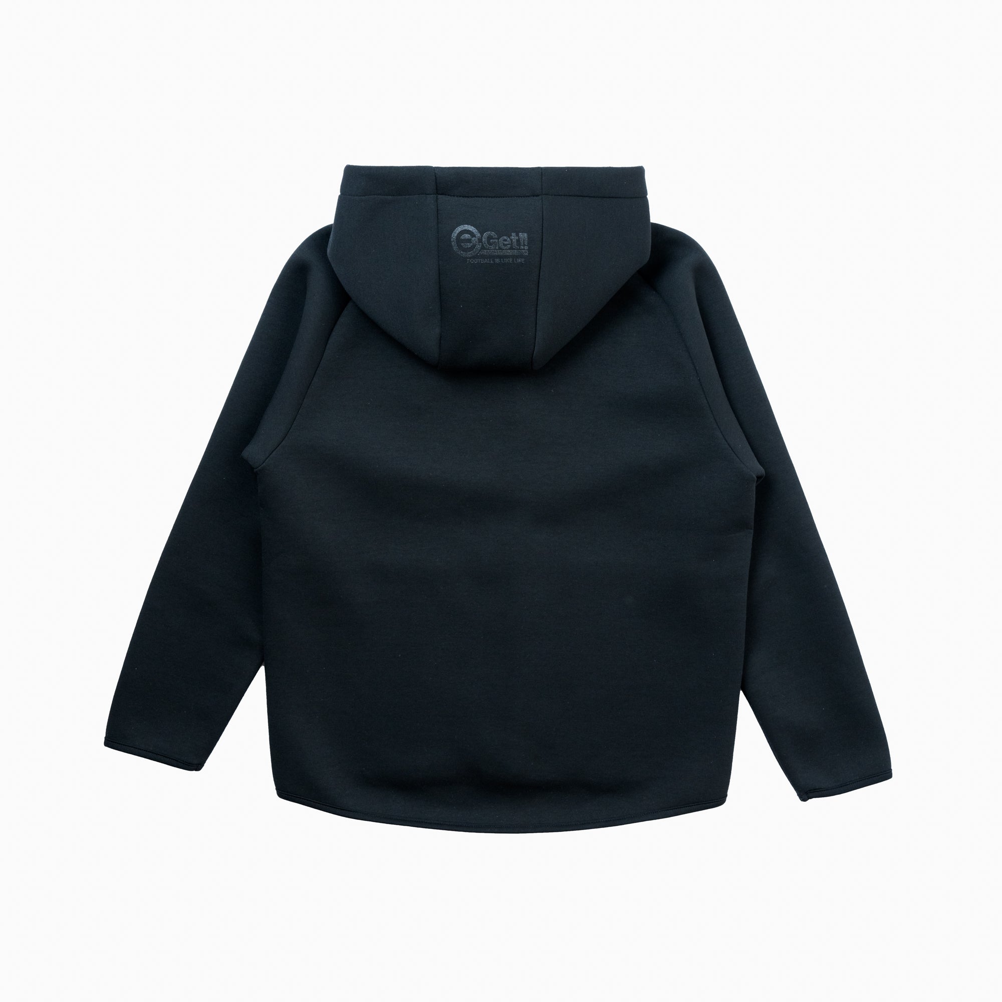 ロゴ刺繍スウェットパーカー｜BLACK – Get Football