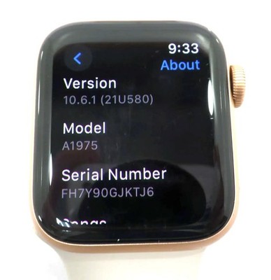HERMES Apple Watch Series 4 With GPS / Lte. 40mm Stainless Steel