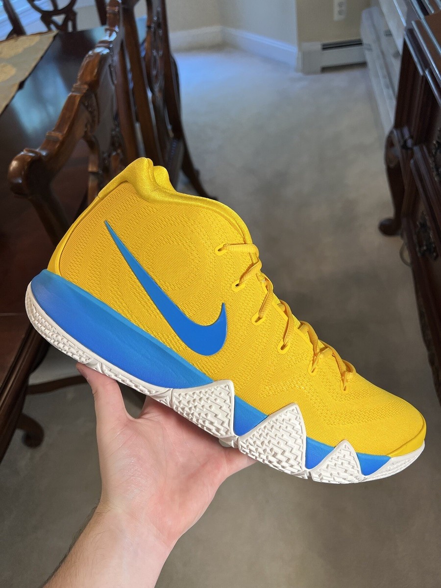 NIKE KYRIE 4 KIX CEREAL PACK AMARILLO YELLOW-MULTI COLOR SZ 16