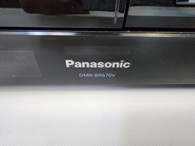 Panasonic DMR-BR670V-K DMR-BR670V Blu-ray Recorder VHS HDD Combo
