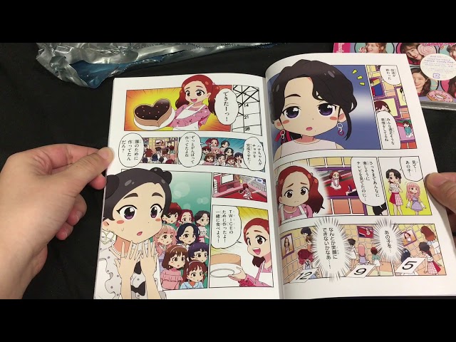 TWICE Candy Pop comic book + Candy pop normal edition unboxing