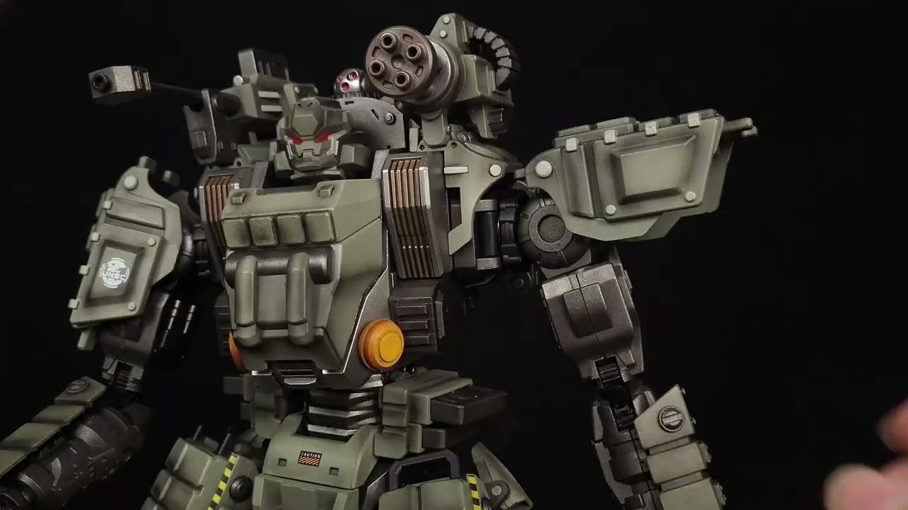 JOYTOY」New Zeus Mecha Heavy Firepower - YouTube