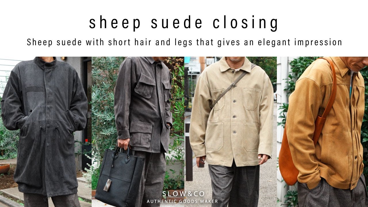 sheep leather - fish tail long jacket -｜SLOW – スロウ 公式EC