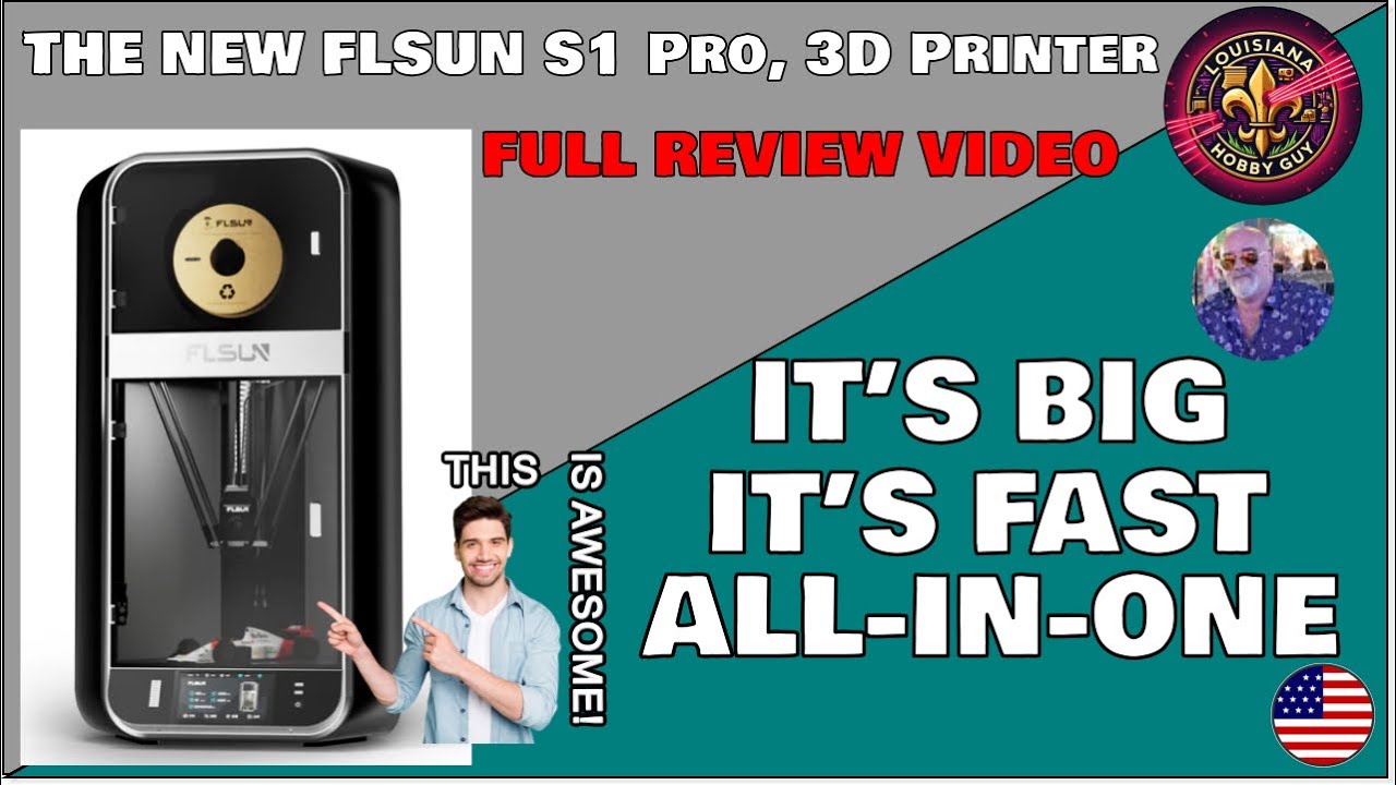 💡 The NEW FLSUN S1 Pro 3D Printer! - YouTube