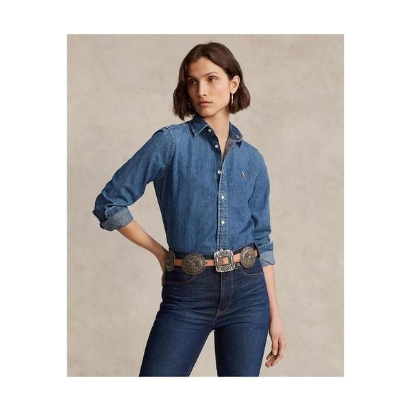 新品同様】山P着用 ラルフローレン デニムシャツ クラシックフィット M