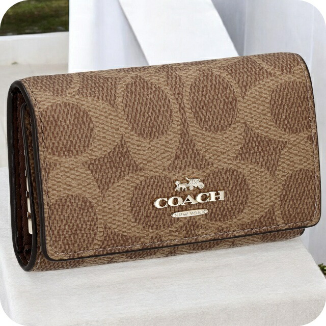 コーチ キーケース レディース ブランド COACH CZ274 ブラウン