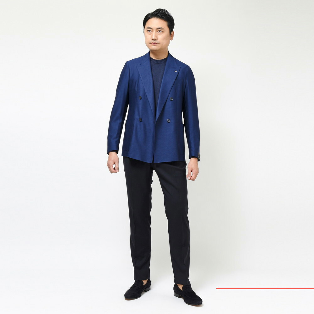 TAGLIATORE（タリアトーレ）GLENグレン SUPER110'sウールメッシュ