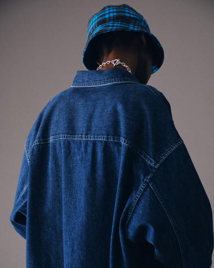 COOTIE(クーティー) Denim Work Shirt(Fade)
