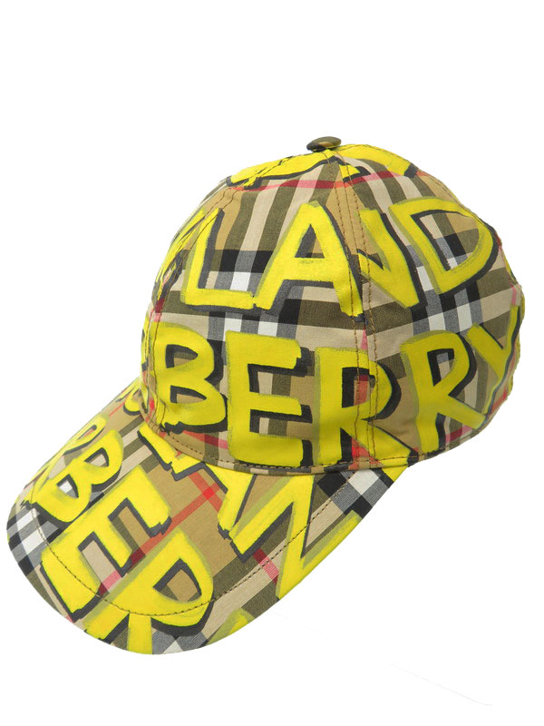 BURBERRY】【グラフィティ】【イタリア製】バーバリー『チェック柄