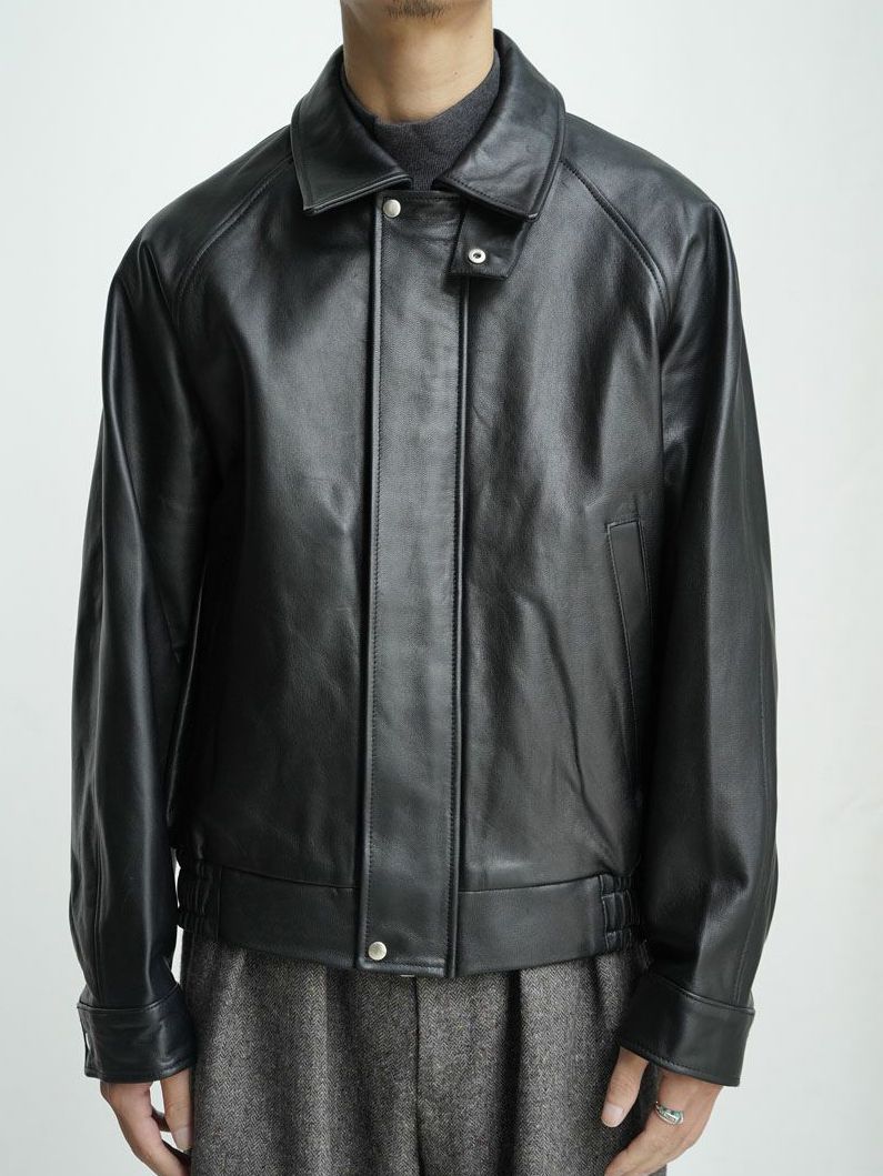 UNIVERSAL PRODUCTS - ゴート レザーブルゾン - GOATLEATHER DRIZZLER