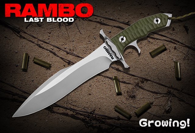 ナイフショップ グローイング！□ランボー5 ラスト・ブラッド ハート