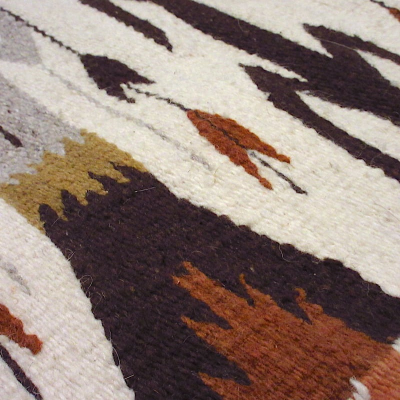 ビンテージ○ナバホYeiモチーフラグ約76cm×約156.5cm○220323i8-rug イ