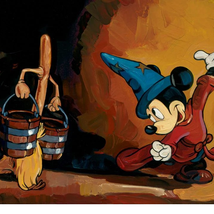 ディズニー公式ファインアート ミッキーマウス 