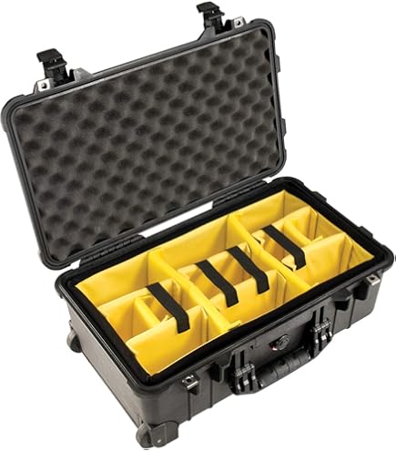 Amazon | ペリカン1560ケース ブルー&ブラック カスタマイズ可能な