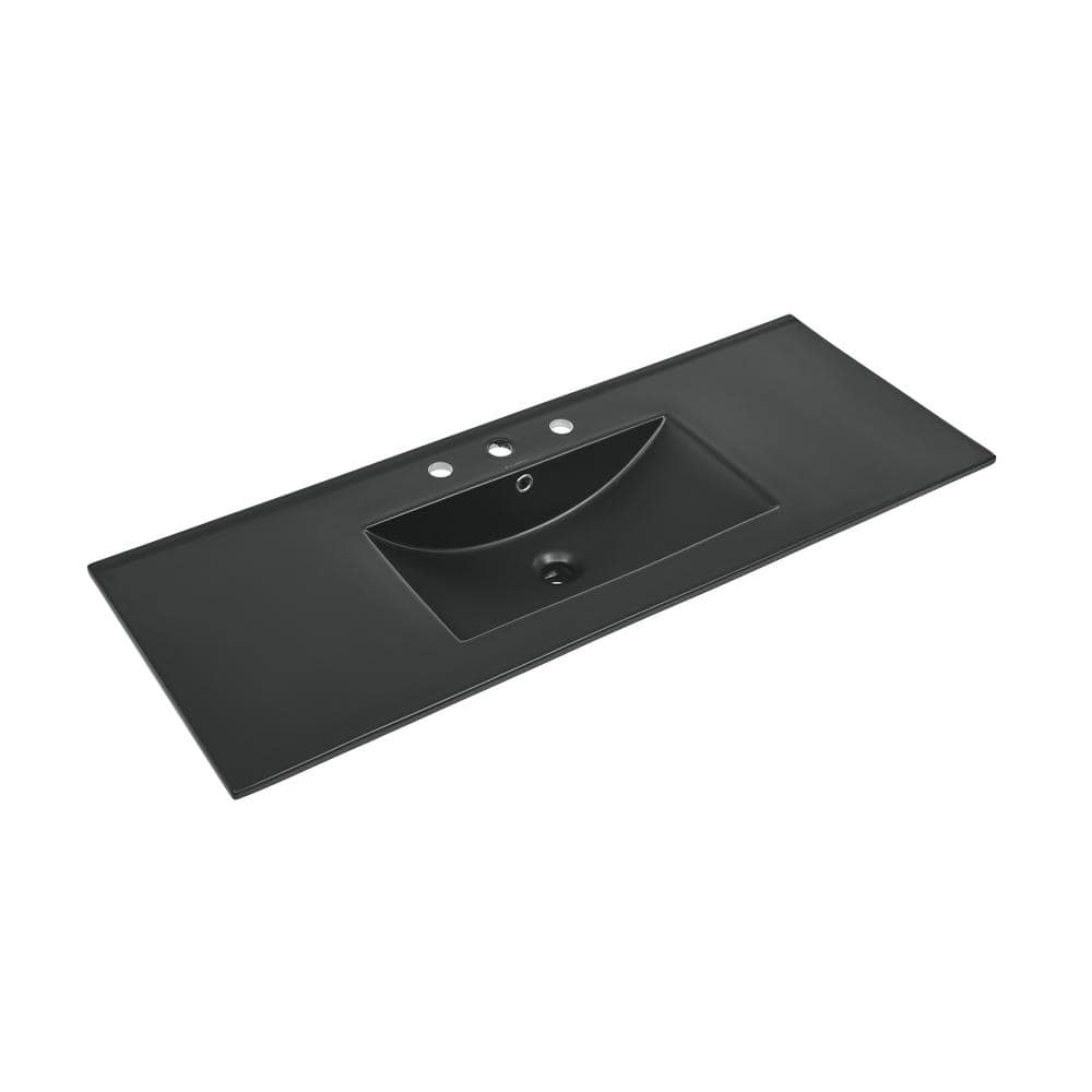 Swiss Madison 48 in. W x 5.5 in. D Ceramic Vanity Top in Matte