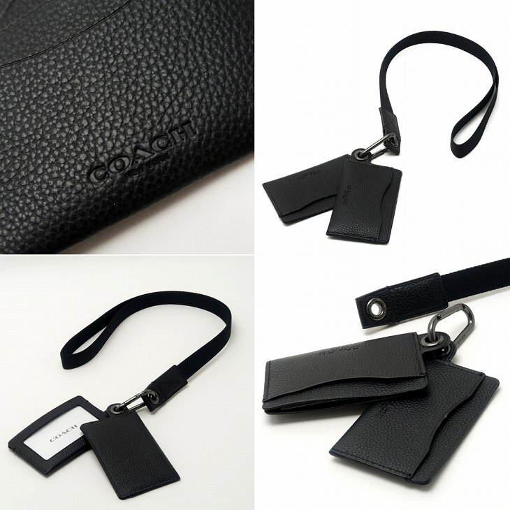 コーチ COACH カードケース ネックストラップ IDケース パスケース