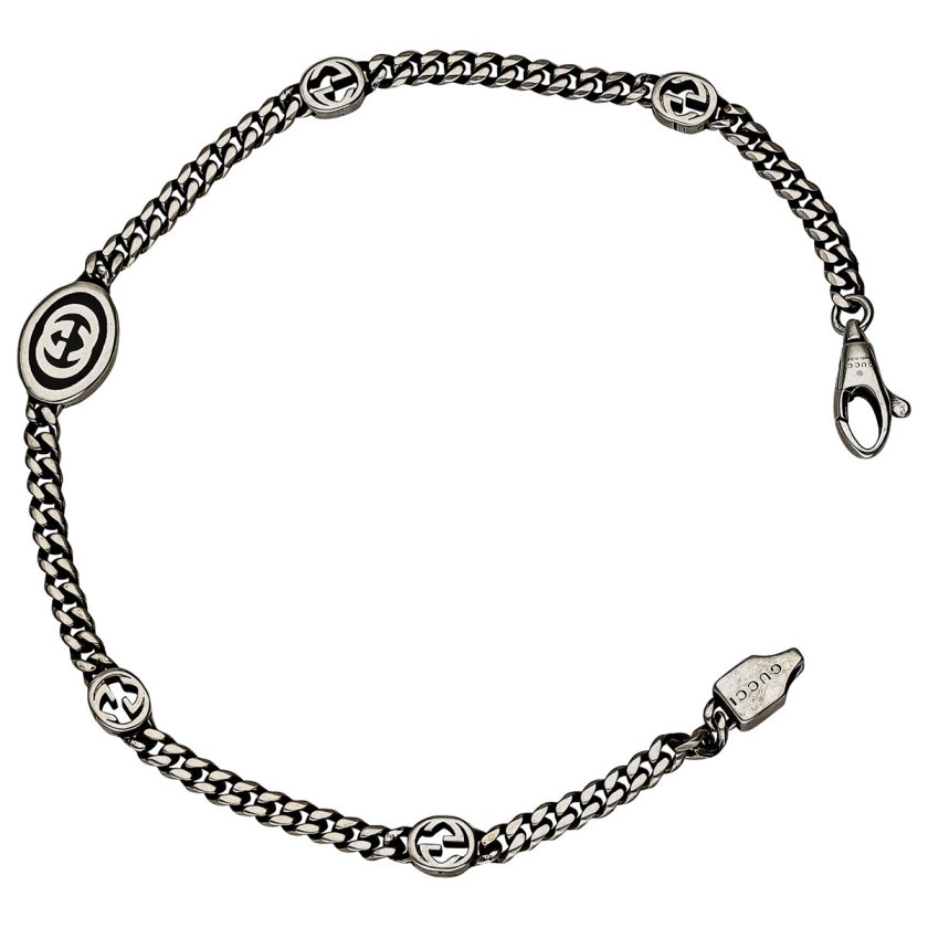 グッチ GUCCI アクセサリー チェーンブレスレット インターロッキングG