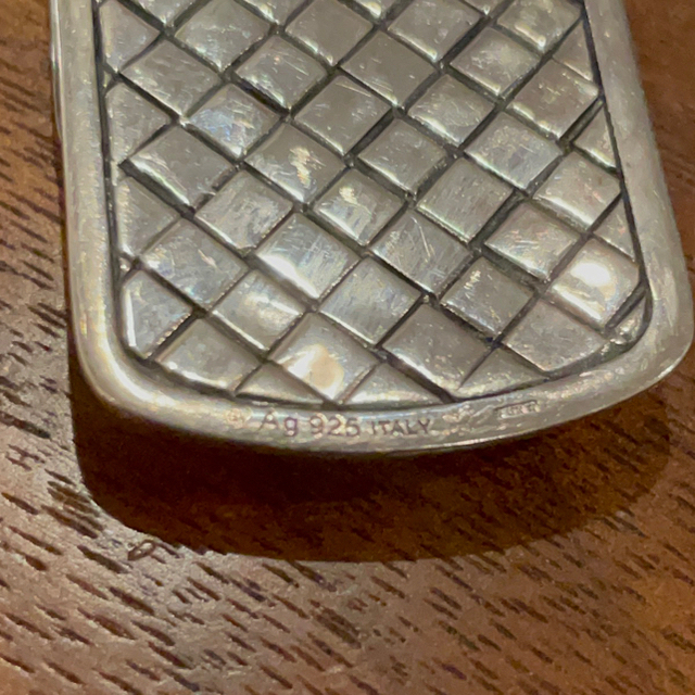 BOTTEGA VENETA - Bottega Veneta シルバー マネークリップの通販 by