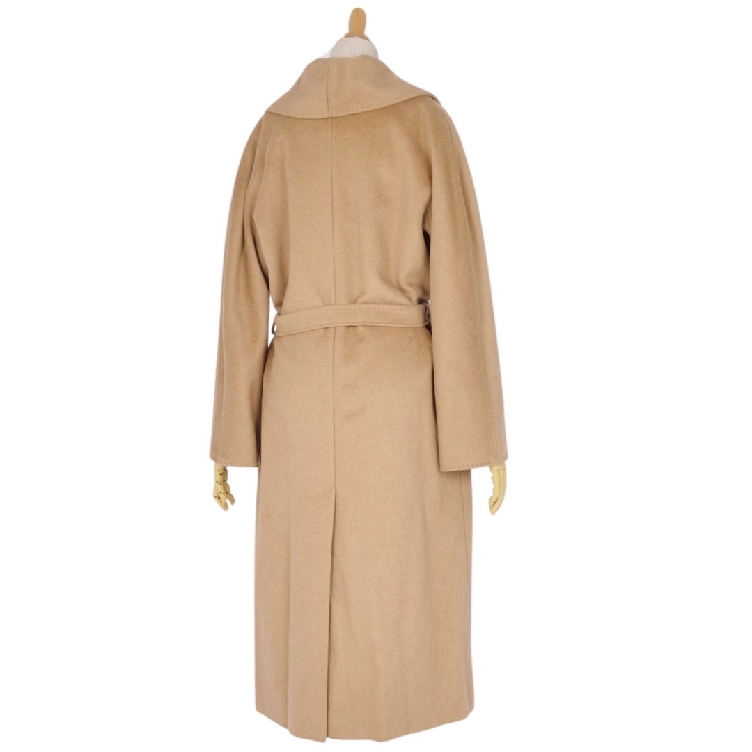 Max Mara - 美品 マックスマーラ Max Mara コート ピュアキャメル 白