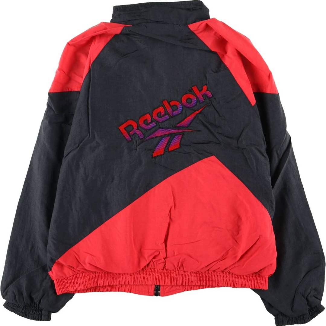 Reebok - 古着 90年代 リーボック Reebok ナイロンジャケット メンズL