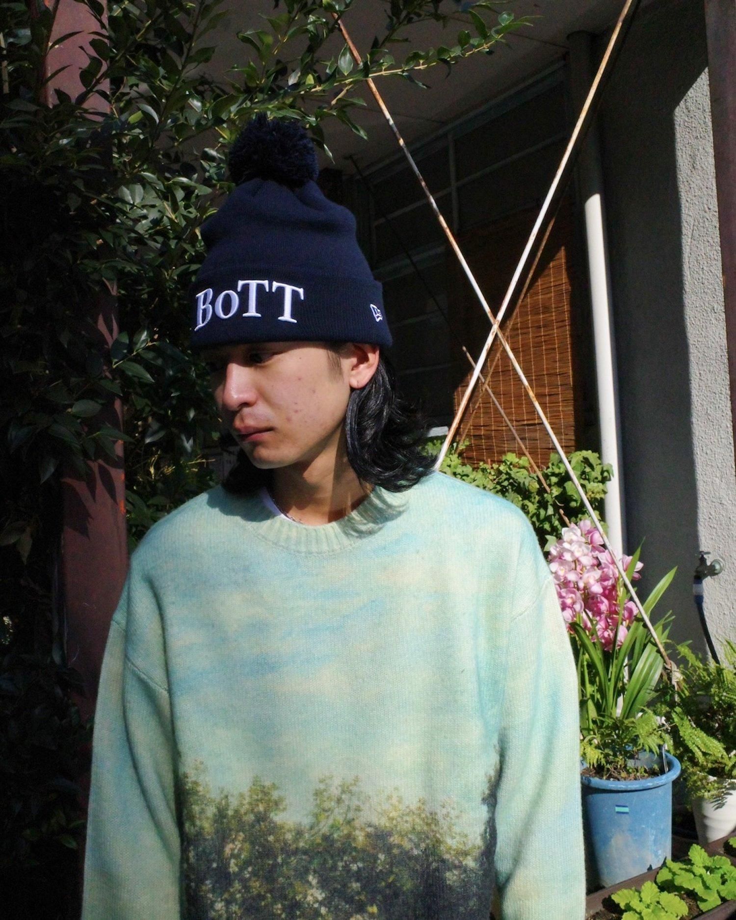 BoTT×NEW ERANew Era OG Logo Cuffed Pom Beanie - Apple Butter Store